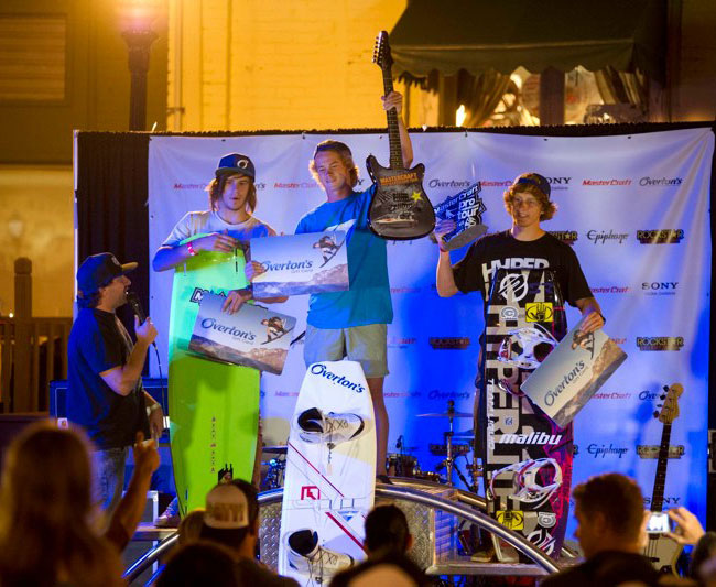 The 2012 Mastercraft Pro Wakeboard Tour sponsored by Epiphone