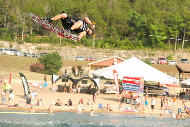 Epiphone Rocks The 2012 MasterCraft Pro Wakeboard Tour – Branson, MO.