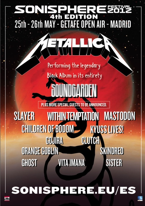 Sonisphere Festival Lineup