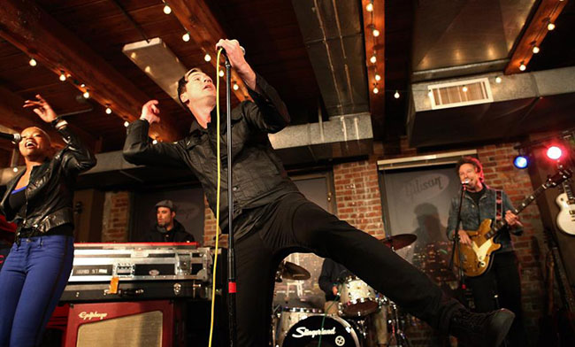 Fitz and the Tantrums Rock Gibson/Epiphone Seattle Showroom