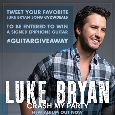 You Could Win An Epiphone Guitar Signed By Luke Bryan