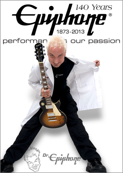 Epiphone Announces Clinics at Sam Ash Stores