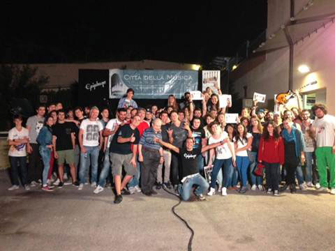 Citta Della Musica in Chieti, Italy Hosts Epiphone Day