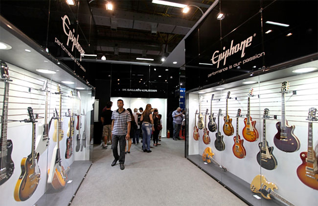 Epiphone Rocks ExpoMusic Brazil
