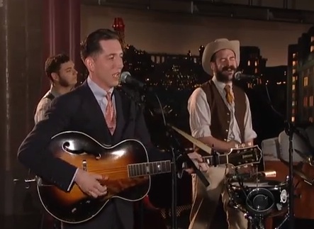 Pokey LaFarge and Epiphone on Late Night