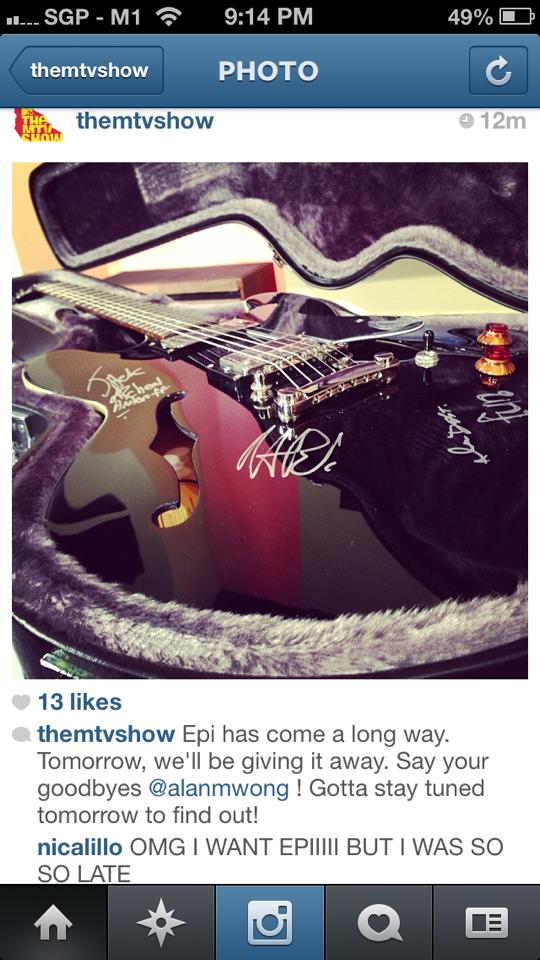 FUN. and Epiphone on MTV Asia