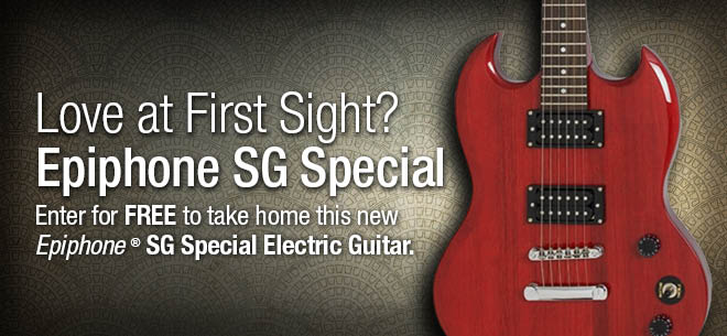 Win An Epiphone SG Special