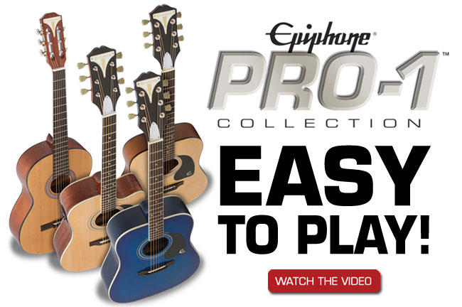 Epiphone PRO-1 Ultra Gets Guitar Player Editor's Pick Award!