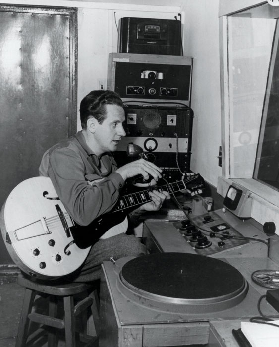 Les Paul and Epi at the Top