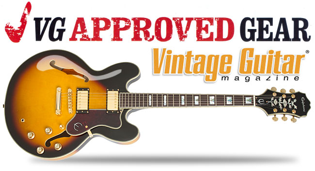 Sheraton-II PRO Receives High Praise From Vintage Guitar Magazine