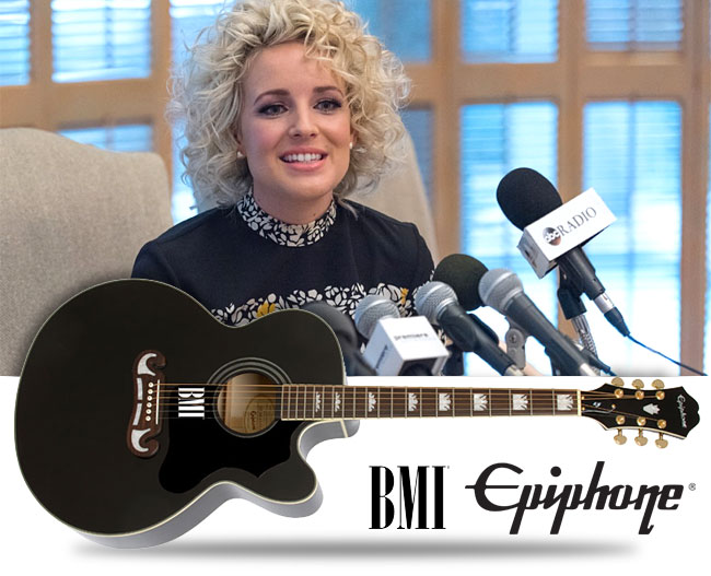 Epiphone and BMI Celebrate Cam's #1 Hit Burning House