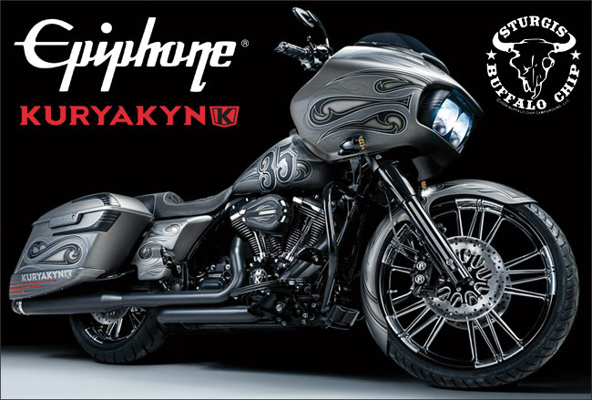 Kuryakyn® and Epiphone® Salute 35 years of Rock, Rumble & Rebellion