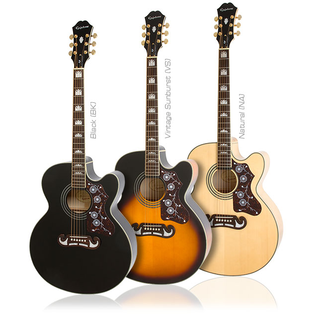 Epiphone EJ-200SCE: King of the Flattop Guitars