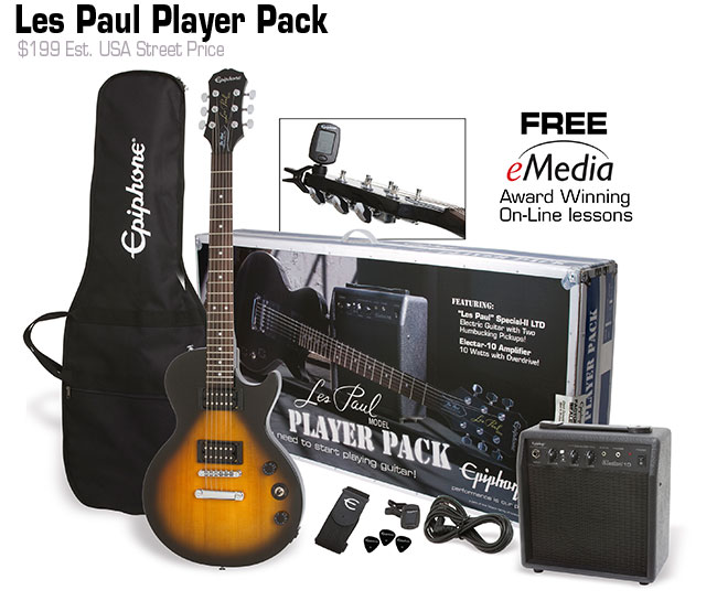 Epiphone Les Paul Player Pack