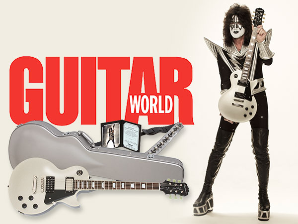 Kiss Guitarist Tommy Thayer Discusses His Signature Epiphone Spaceman Les Paul With Guitar World