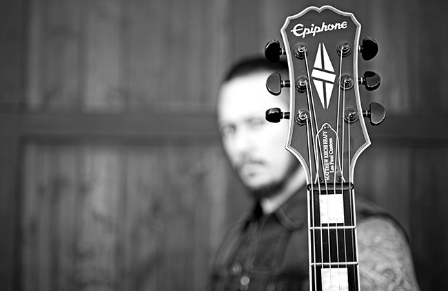 Matt Heafy and Epiphone Les Paul Custom