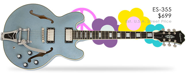 Epiphone Ltd. Ed. TV Pelham Blue Collection