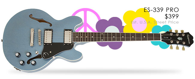 Epiphone Ltd. Ed. TV Pelham Blue Collection