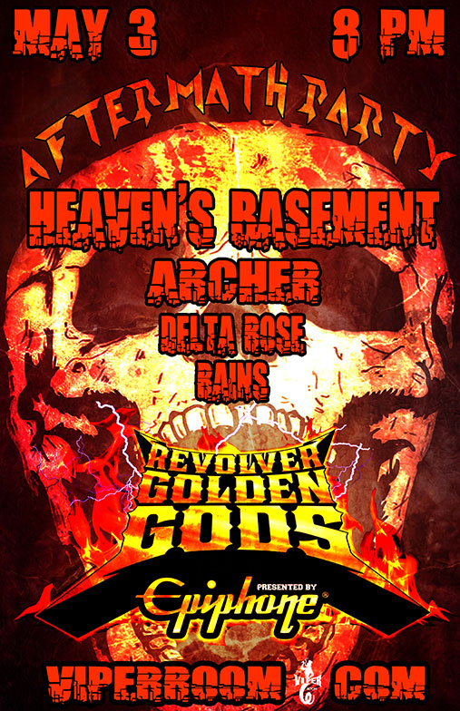 Don't Miss The Golden Gods Awards Show or the Golden Gods Aftermath Party