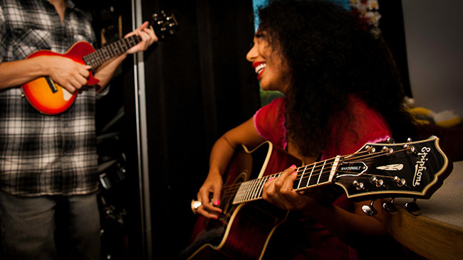 Epiphone Sponsors The John Lennon Educational Tour Bus