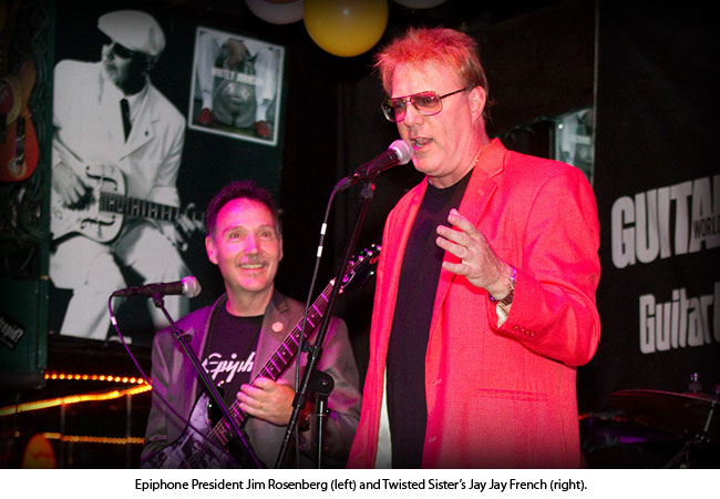 Epiphone 140th Anniversary Celebration at Bourbon Street Blues & Boogie Bar In Nashville