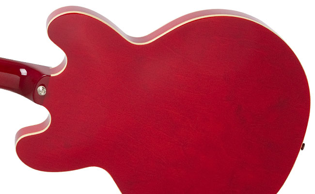 The Epiphone Dot and Sheraton-II