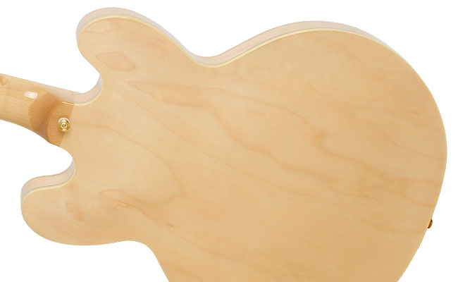 The Epiphone Dot and Sheraton-II