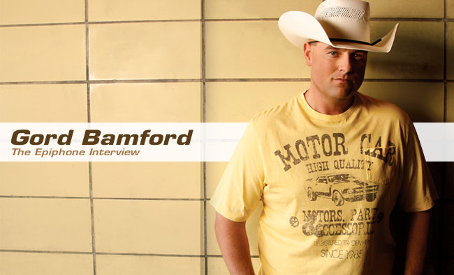 Gord Bamford: The Epiphone Interview