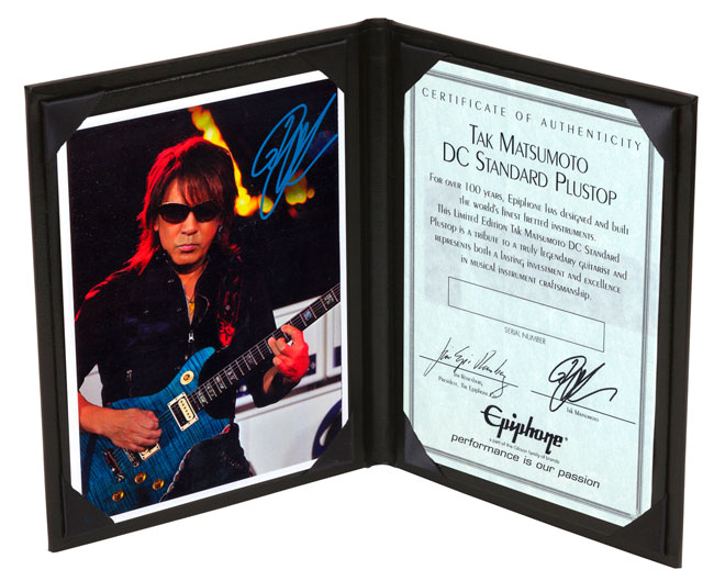 Tak Matsumoto DC Standard Plus Top Aqua Blue Outfit