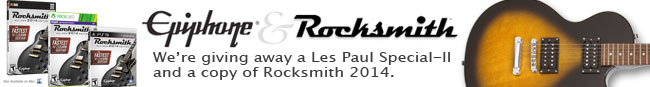 Win An Epiphone Special II and Rocksmith!