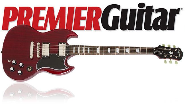 Premier Guitar Reviews The Epiphone G-400 PRO