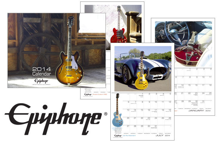Epiphone 2014 Calendar