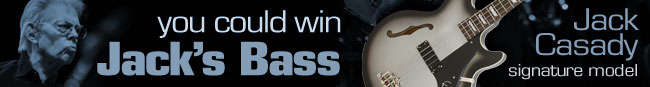 Win A Signed Jack Casady Bass!