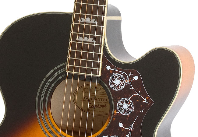 Epiphone EJ-200CE: King of the Flat-tops