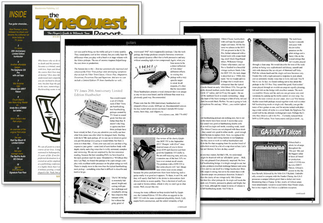 Tone Quest Looks at the Epiphone ES-335 PRO