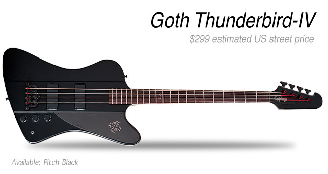 Epiphone Goth Thunderbird IV