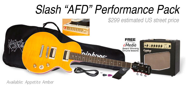 Epiphone Slash AFD Les Paul Performance Pack