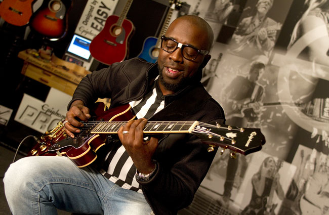 Mr. Sipp Visits Epiphone Headquarters in Nashville