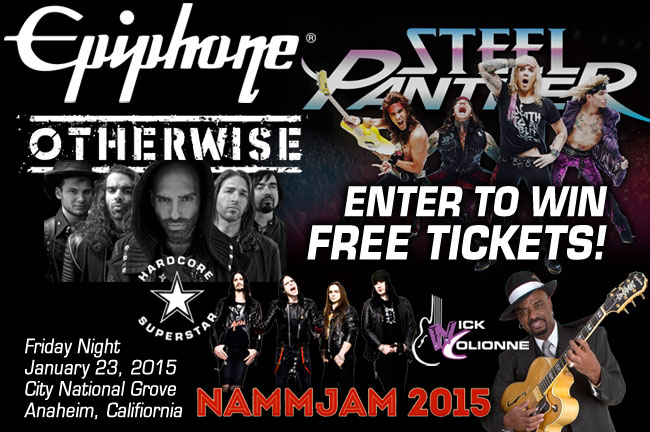 2015 NAMMJAM: Enter To Win Free Tickets!