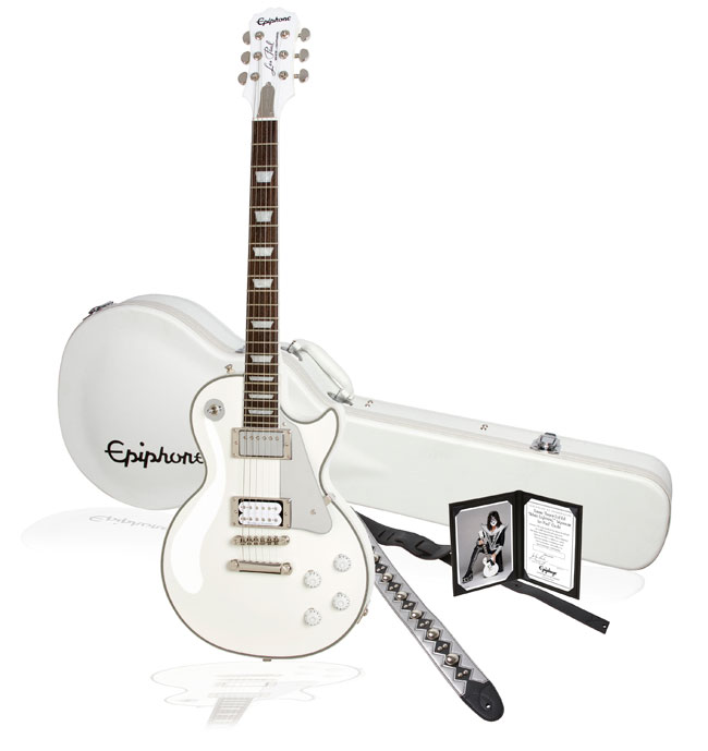 Ltd. Ed. Tommy Thayer White Lightning Les Paul Outfit