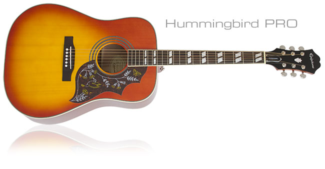 Going PRO with Epiphone Acoustic/Electric Guitars