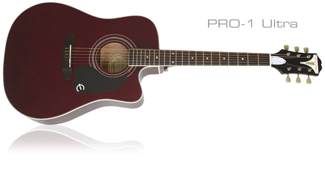 Going PRO with Epiphone Acoustic/Electric Guitars