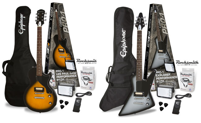 Epiphone PRO-1™ Performance Packs with Rocksmith
