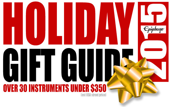Epiphone's Holiday Gift Guide