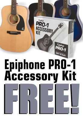 It's Acoustic Month! Get a FREE Acoustic Accessory Kit