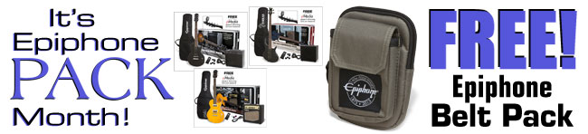 It's Epiphone Pack Month!
