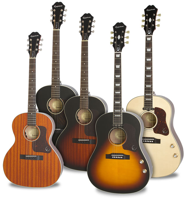 Epiphone Ltd. Ed. EL-00 PRO Mahogany and Ltd. Ed. EJ-160E