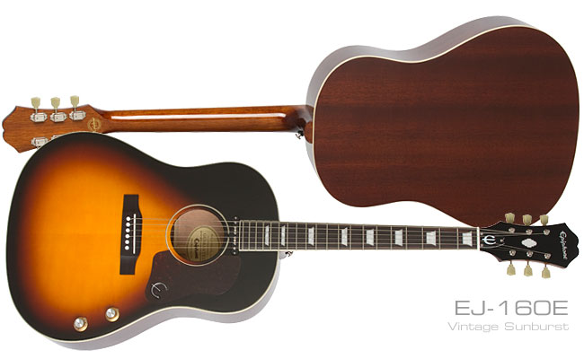 Epiphone Ltd. Ed. EL-00 PRO Mahogany and Ltd. Ed. EJ-160E