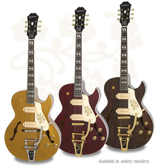 エピフォン ES-295 PREMIUM Gibson USA P-90 - ギター