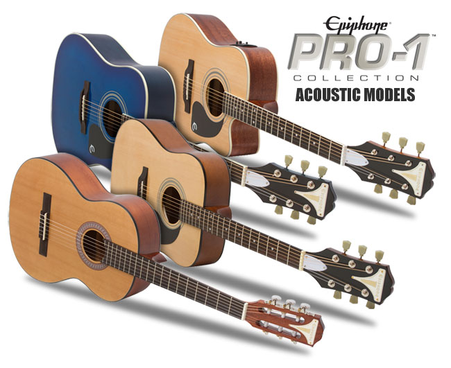 Epiphone's PRO-1 Collection